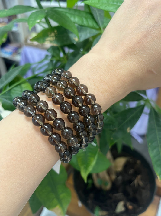 High Grade Smokey Quartz Bracelets 8mm