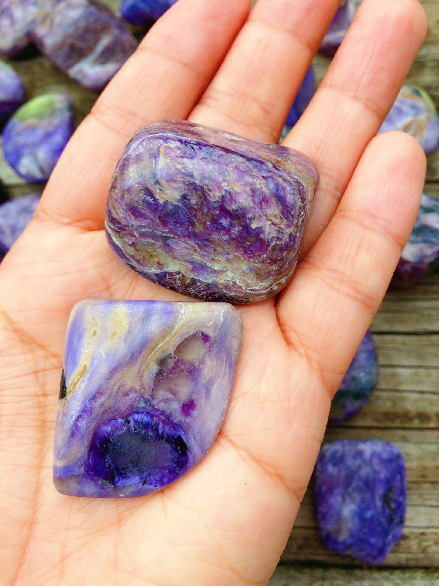 Charoite Large Tumbled