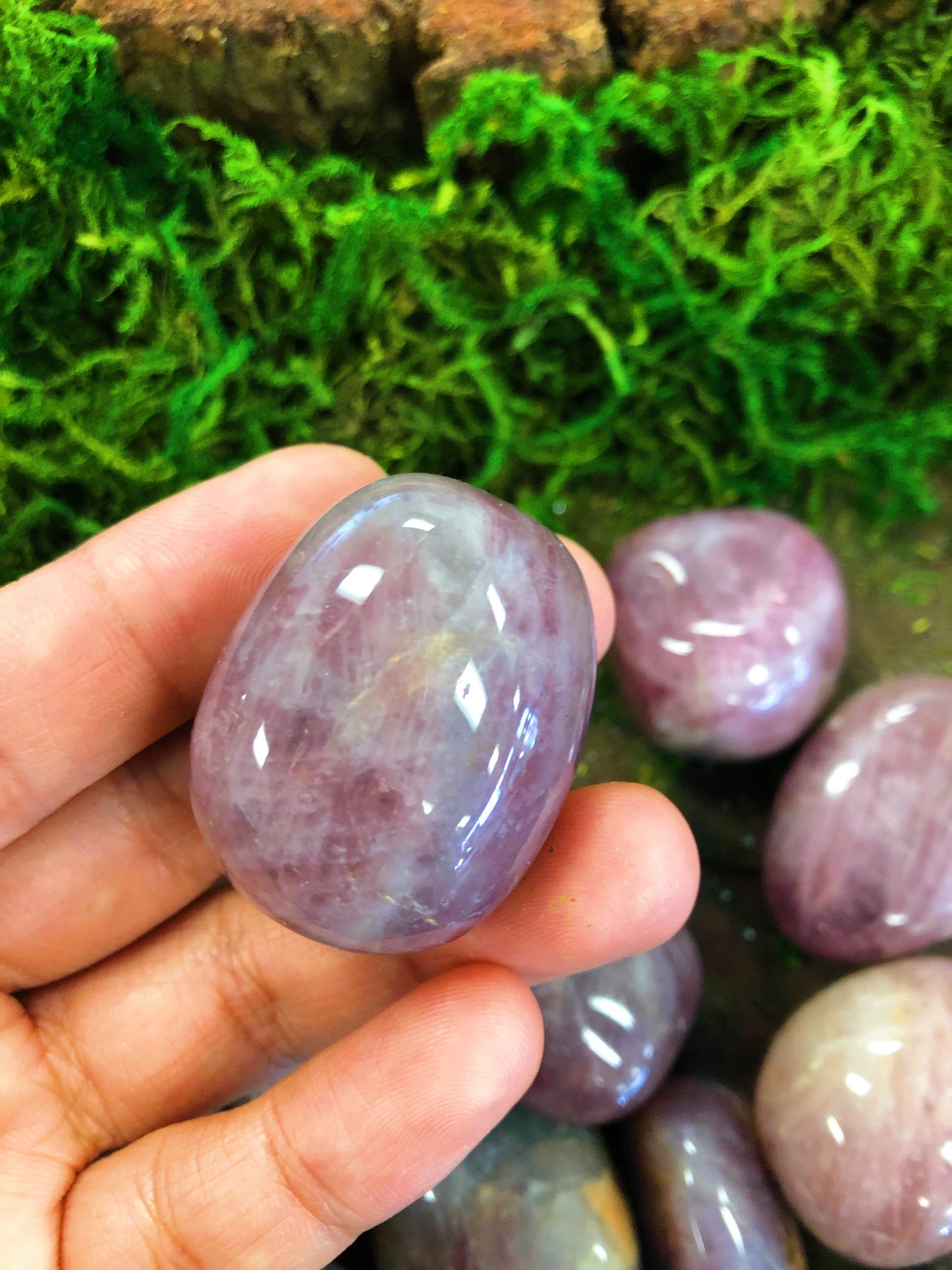 Lavender Rose Quartz Tumbled