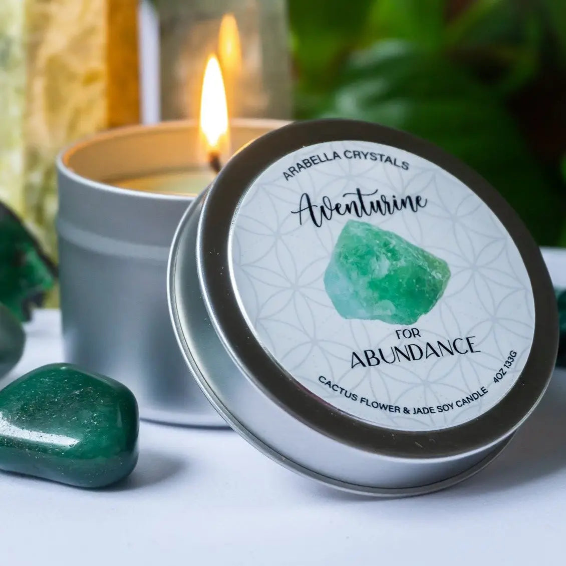 Candles Crystal Handmade