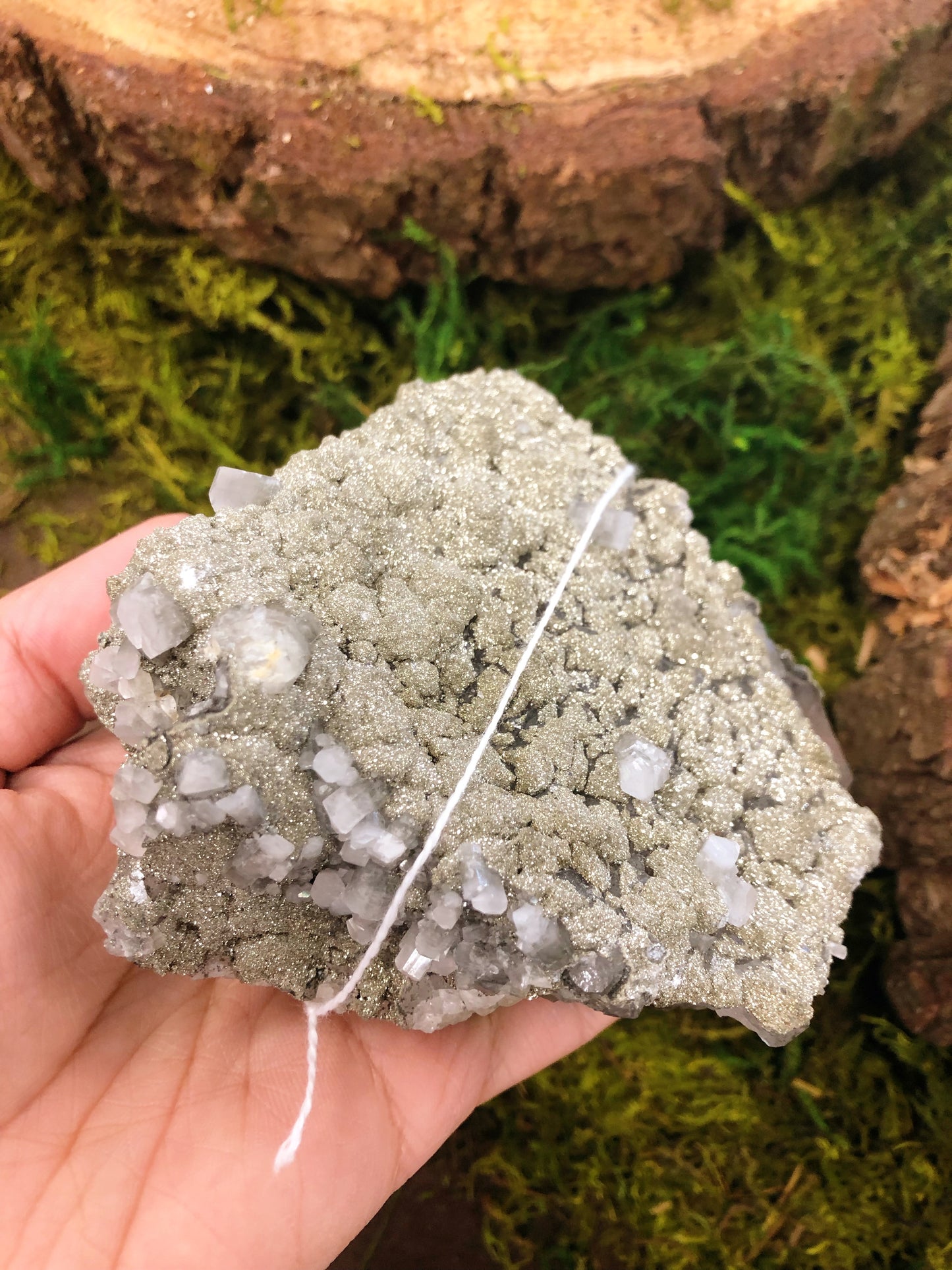 Fluorite+Druzy Pyrite+Calcite Specimens