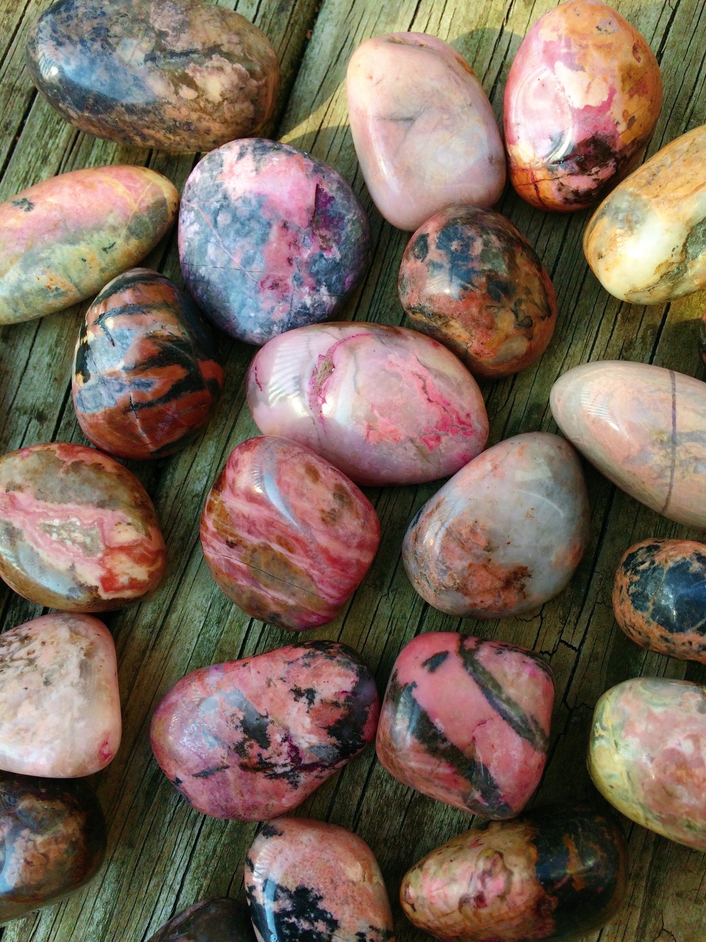 Rhodonite Tumbled