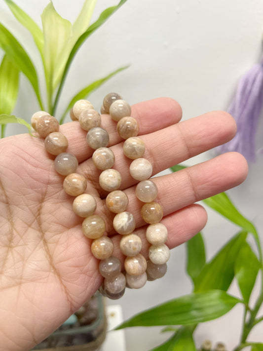 Moonstone Bead Bracelets