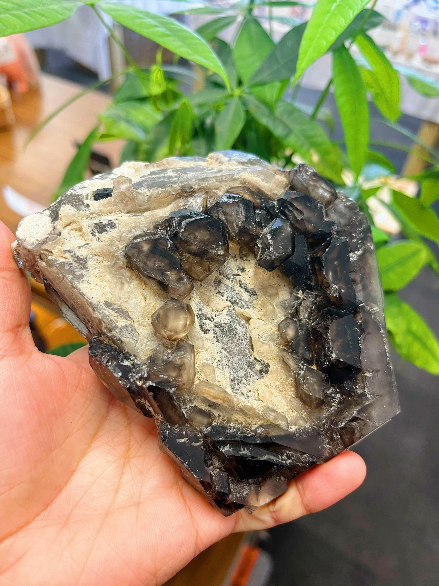 Elestial Smokey Quartz