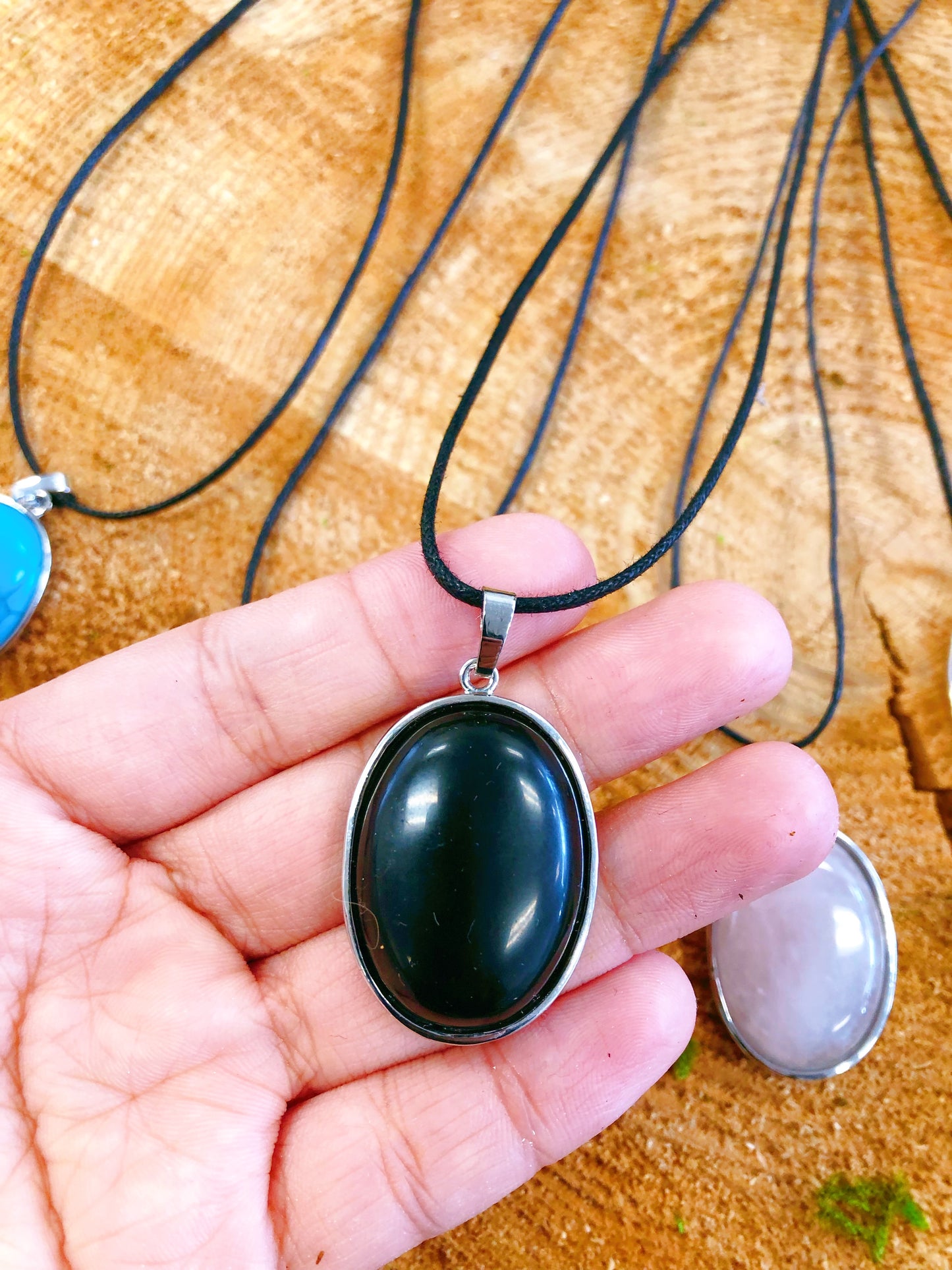 Gemstone necklace