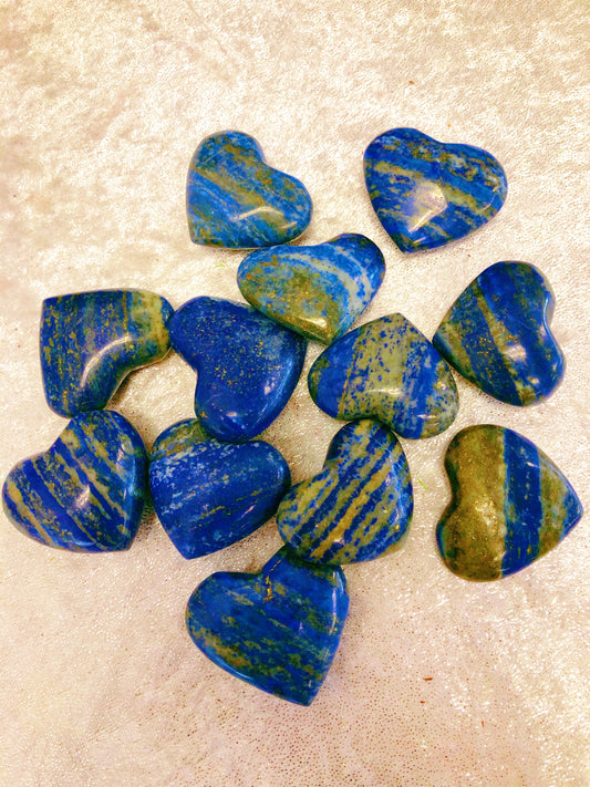Lapis Lazuli Heart