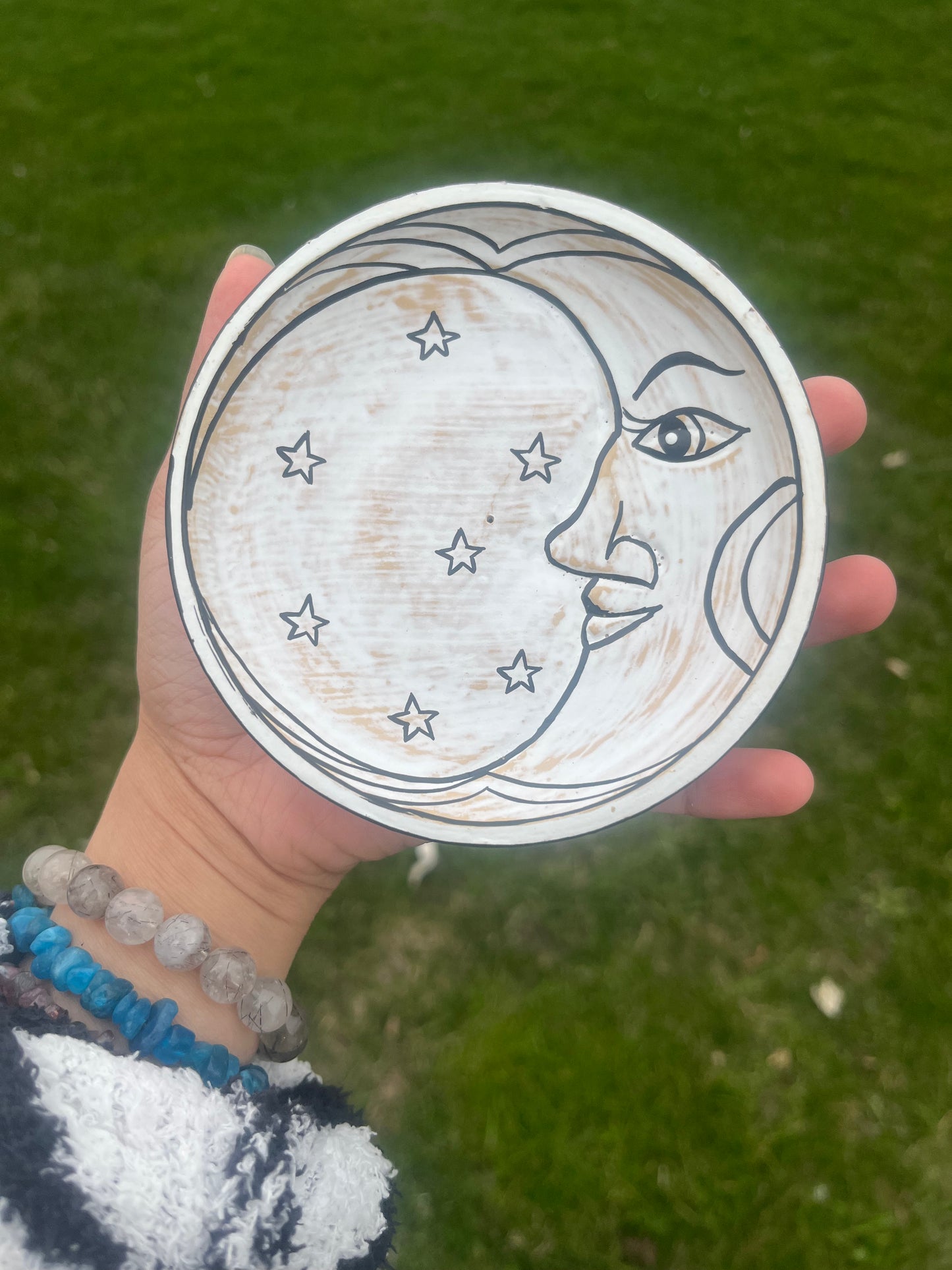 Celestial Wood incense holder