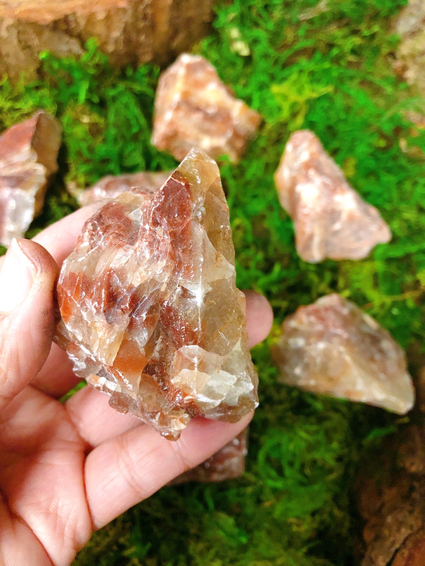 Red Calcite Rough