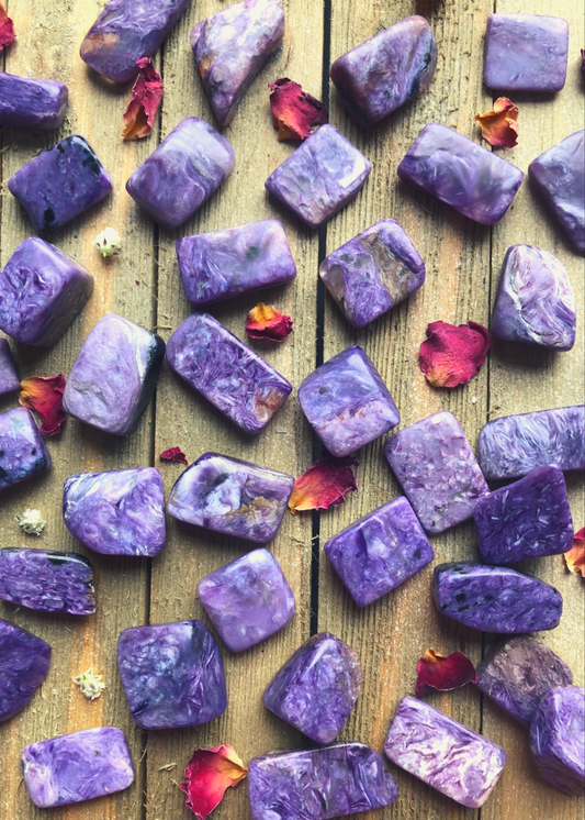 Charoite Chips