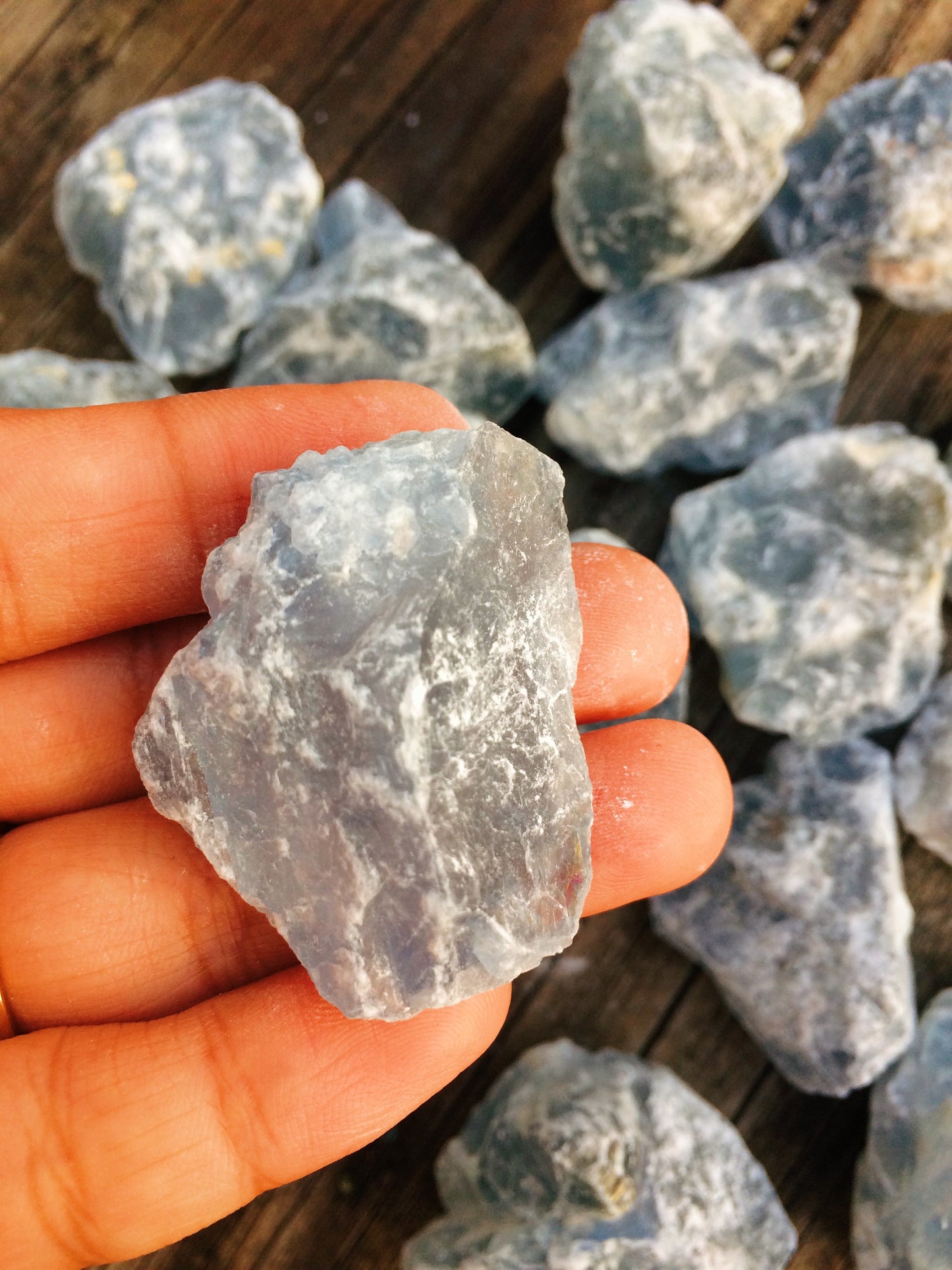 Celestite Rough Tumbled