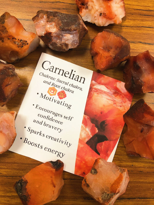 Rough Carnelian