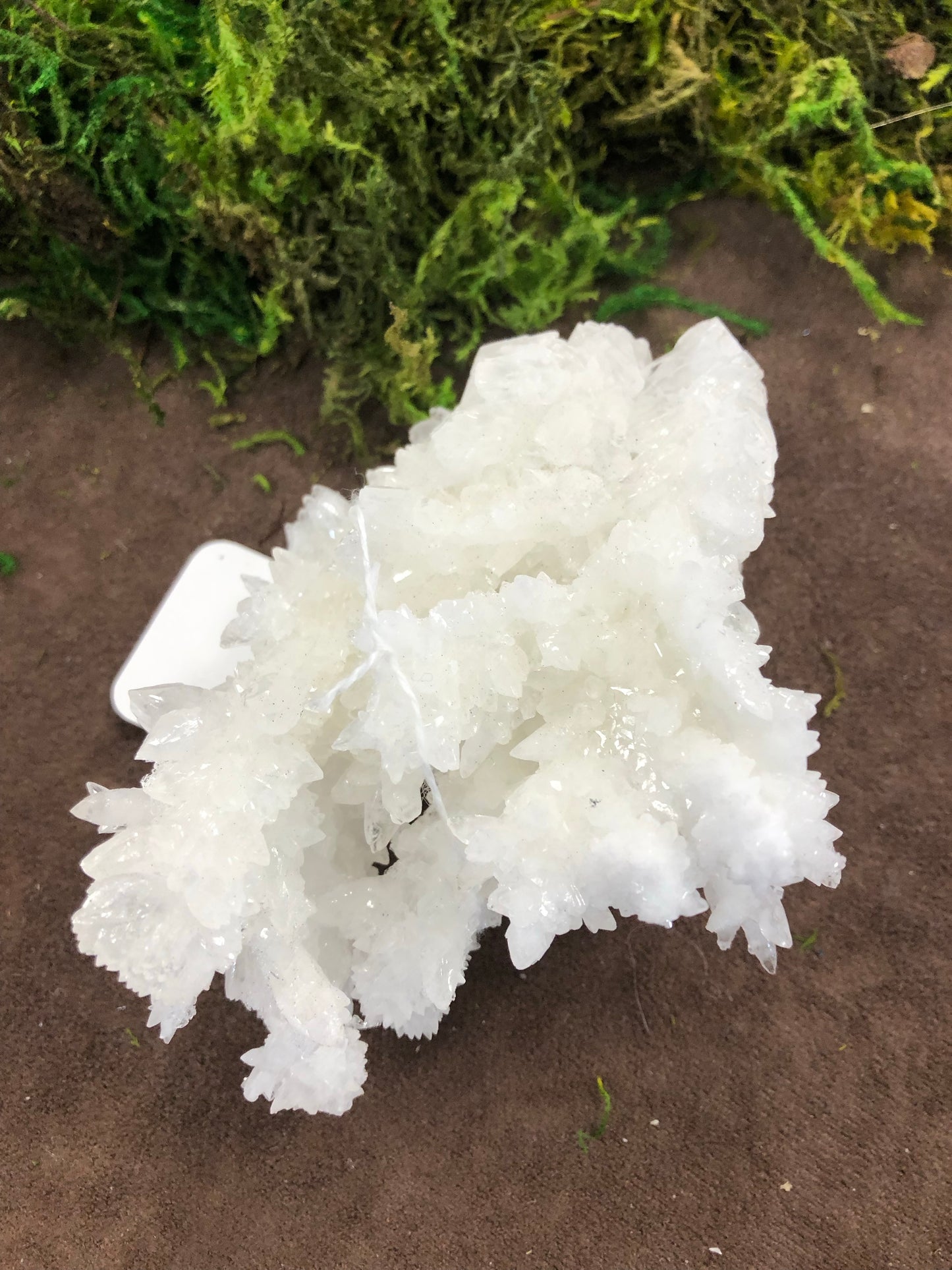White Aragonite Clusters