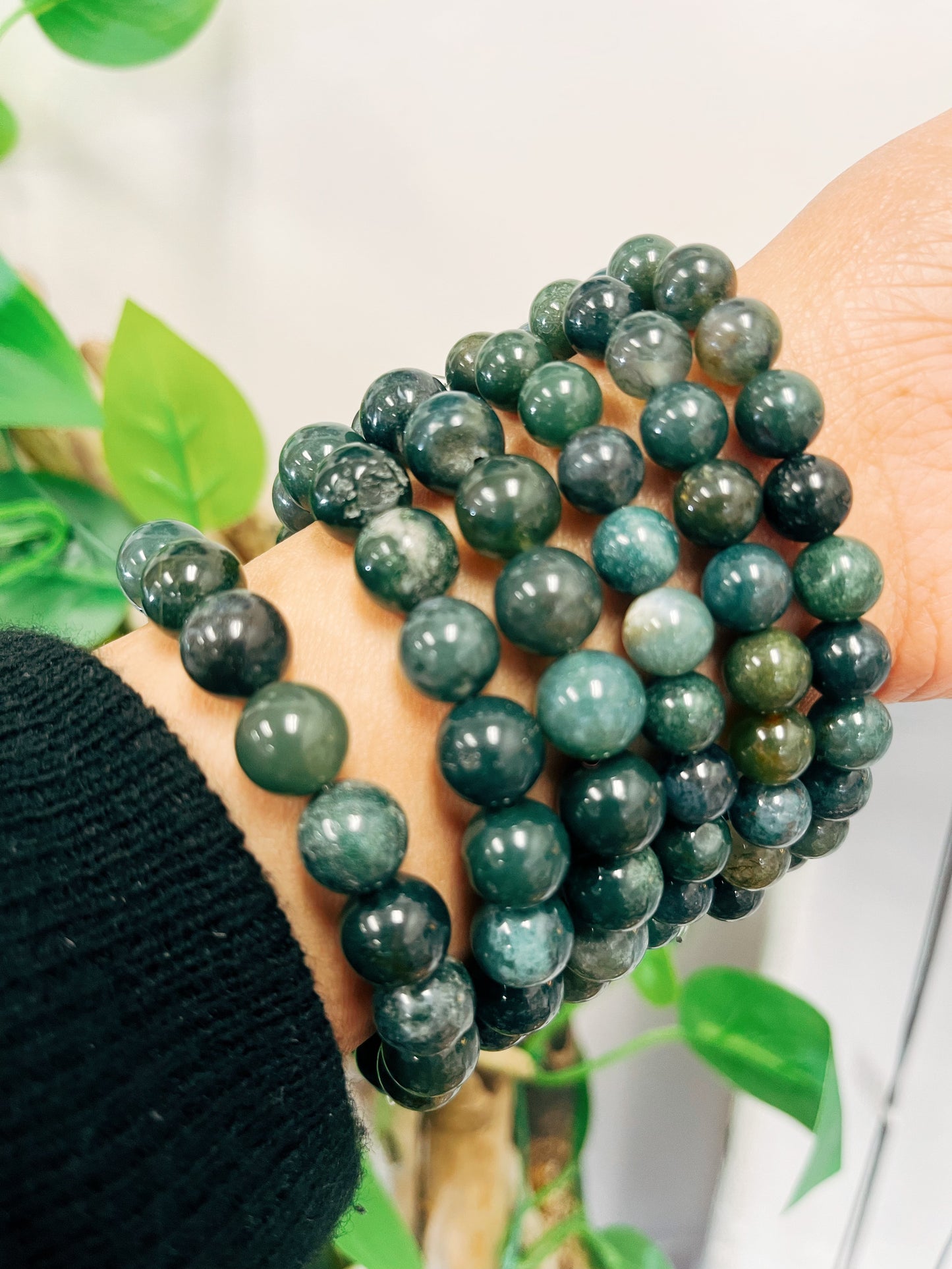 Moss Agate Bracelet