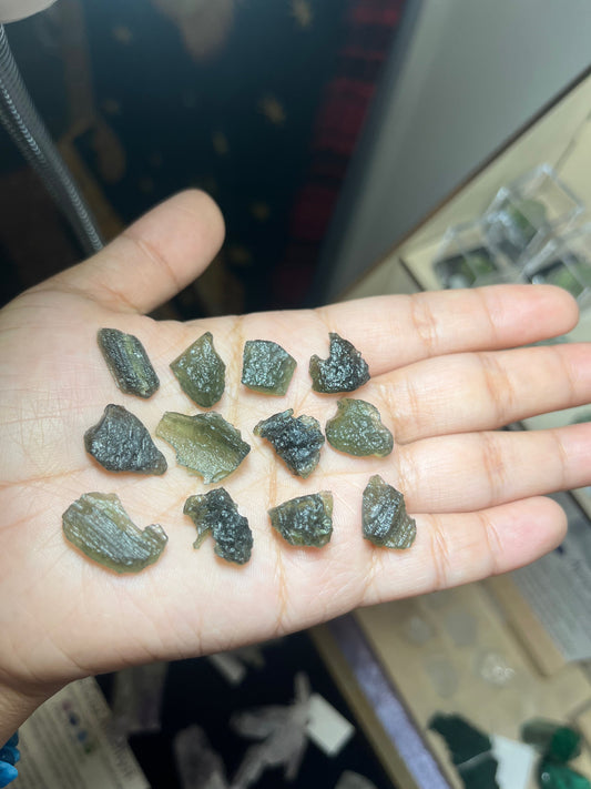 New Moldavite Crystals