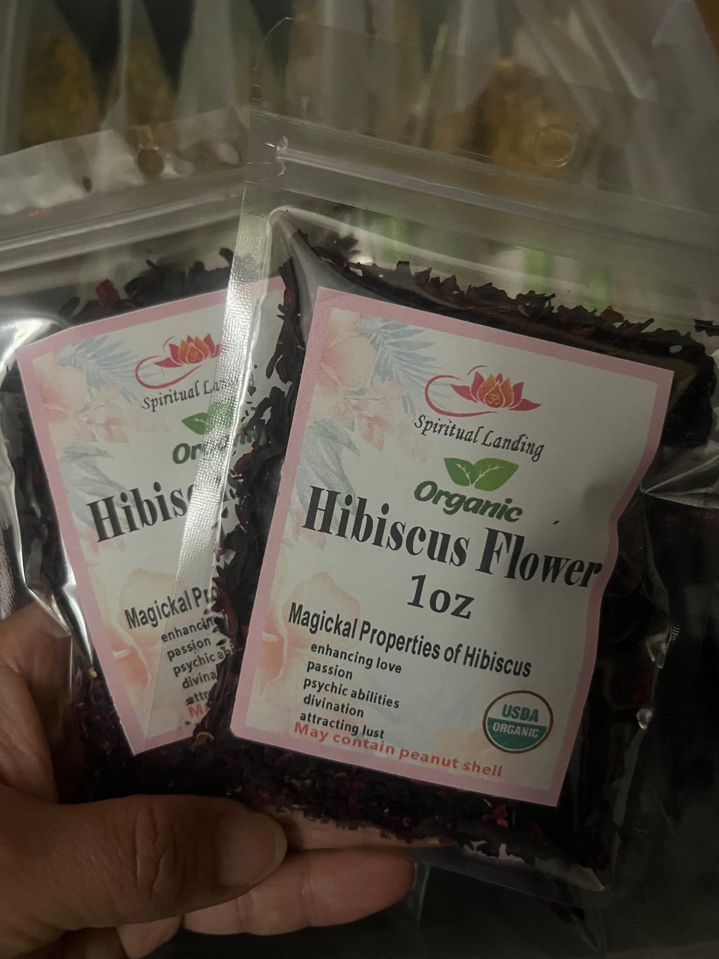 Hibiscus Flower 1oz Organic