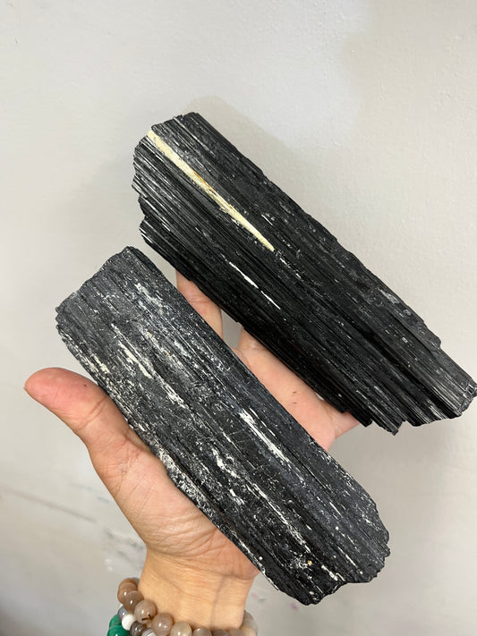 Rough Black Tourmaline Specimens