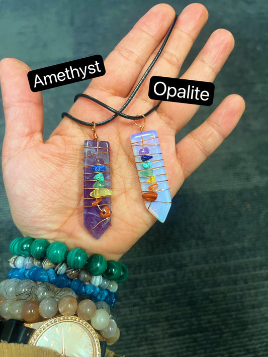 Point Chakra Necklace