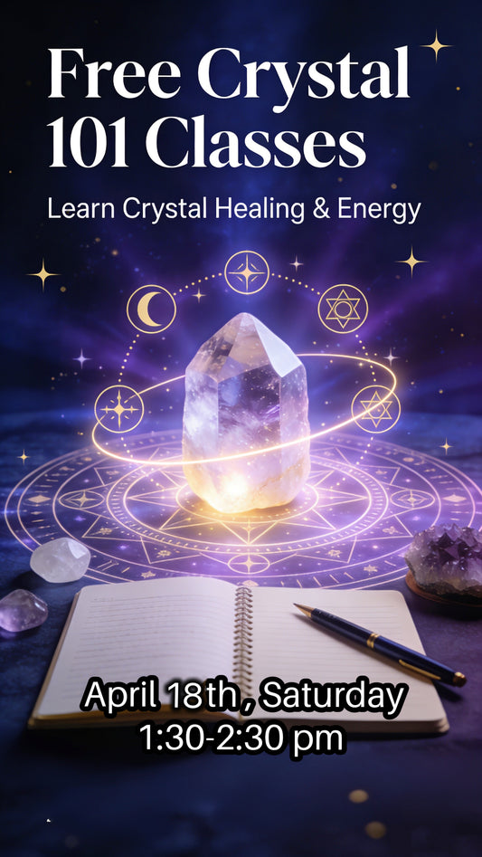 Free Crystal Classes Tickets