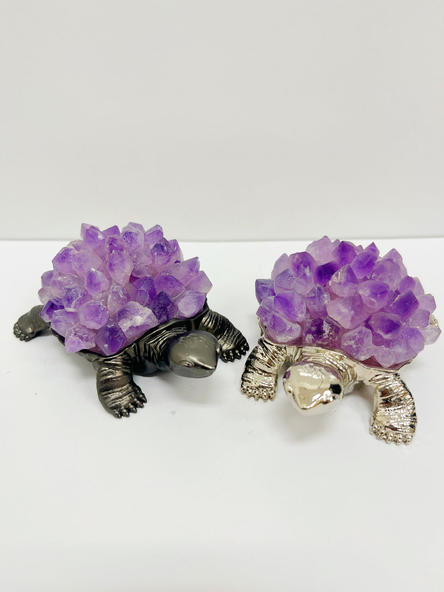Amethyst Turtle Handmade
