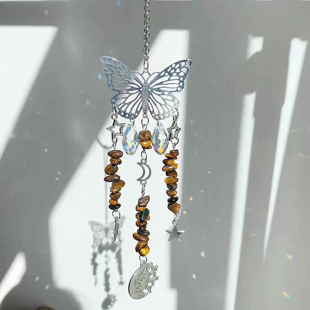 Butterfly Crystal Sun Catcher