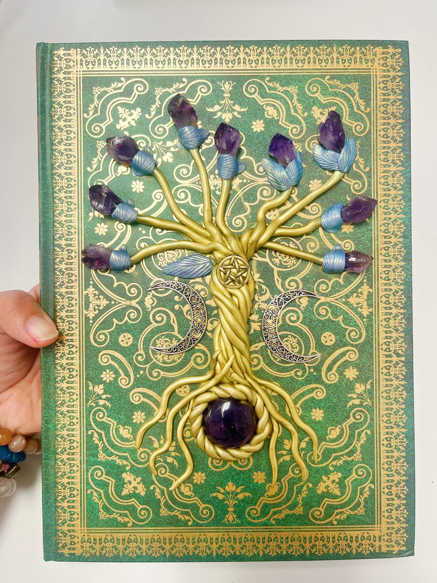 Large Dragon Inlay Notebook