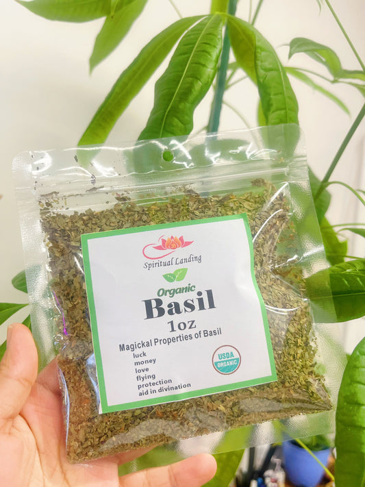 Organic Basil 1oz Herb