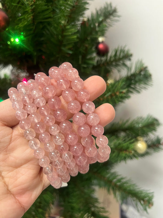 Strawberry Quartz Bracelet