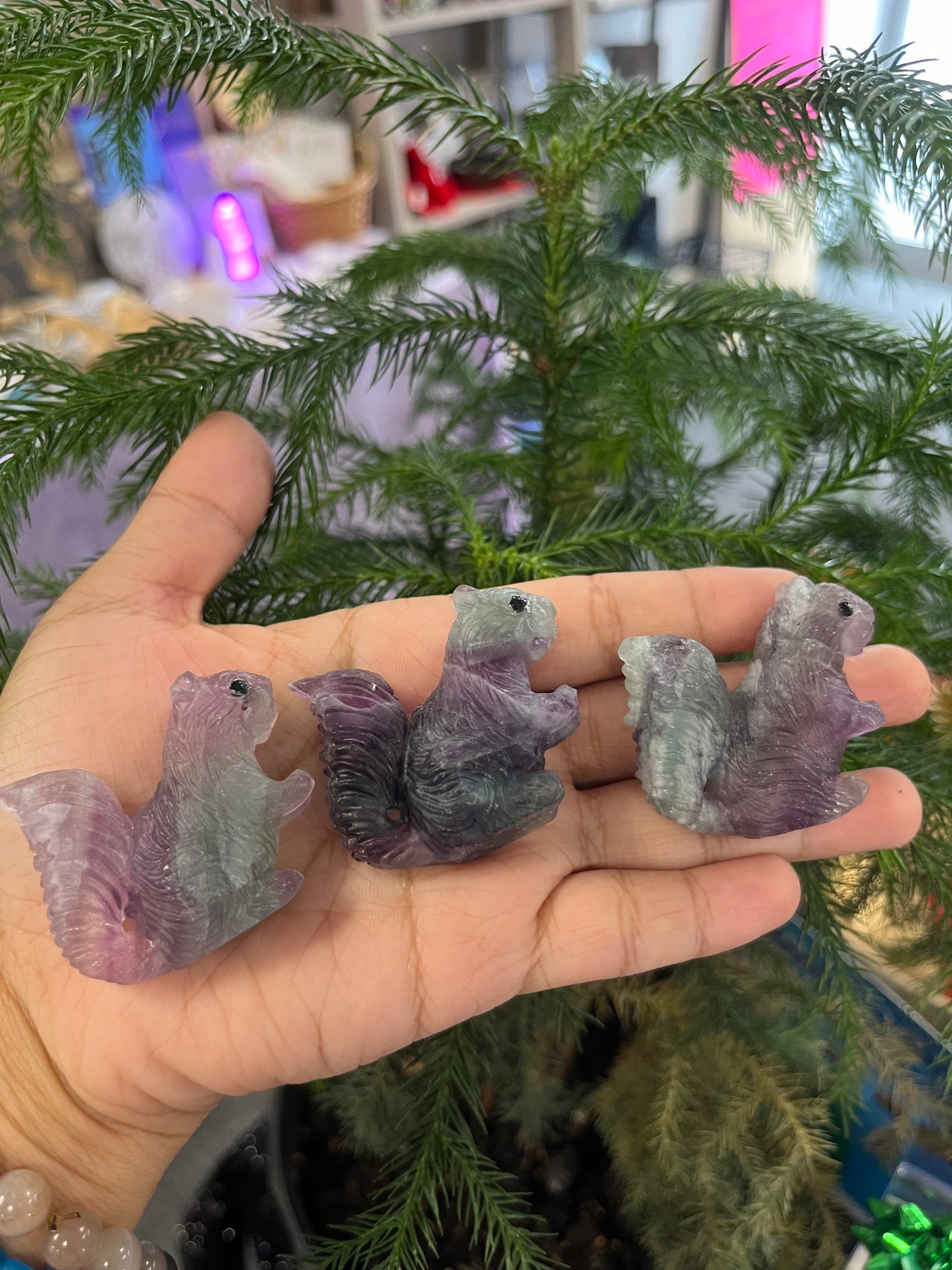 Rainbow Fluorite Squirrel