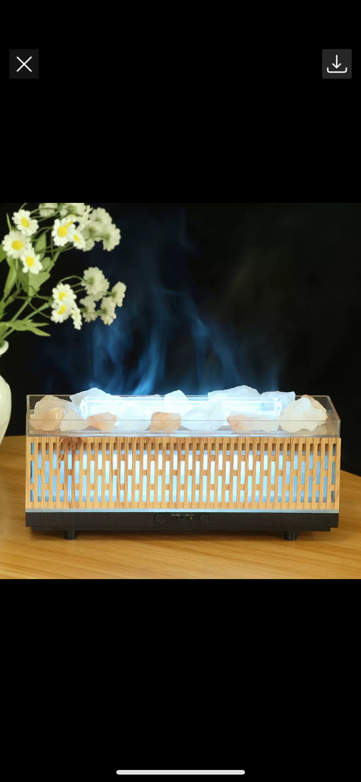 Essential oil Diffuser with Himalayan