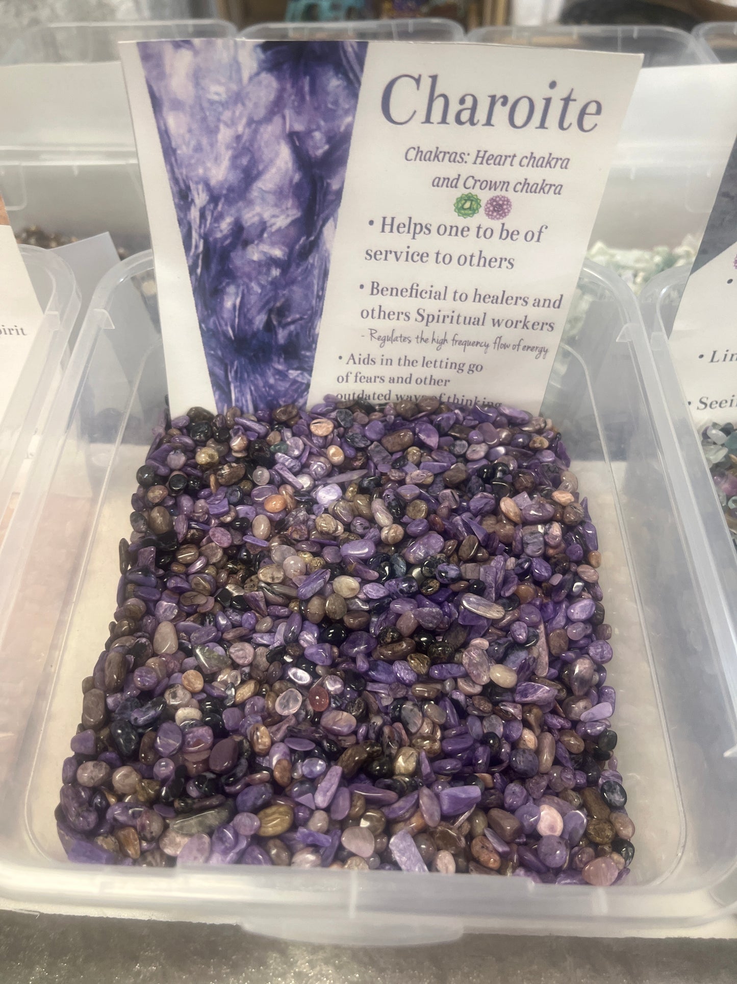 Charoite Chips 1oz