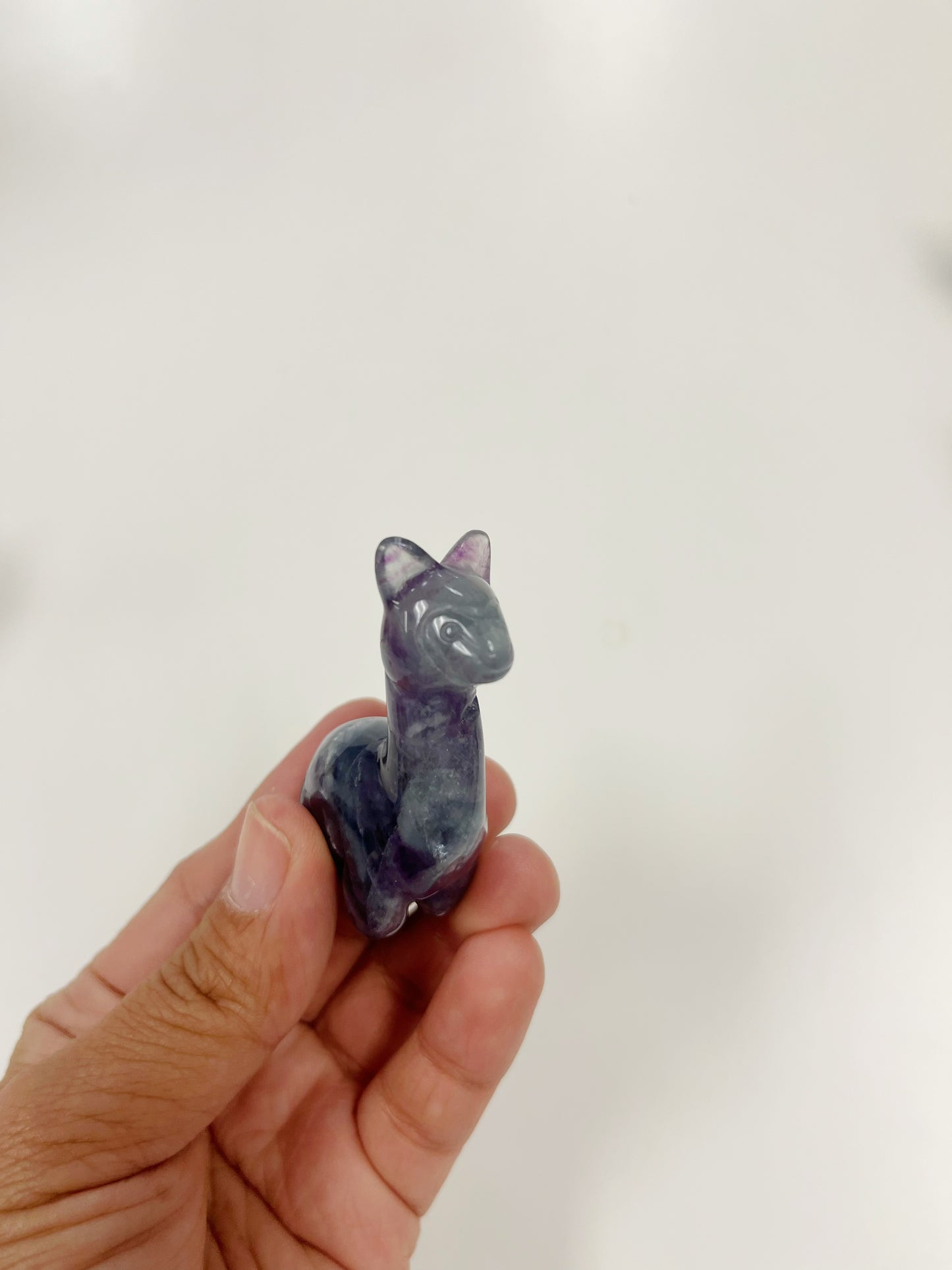 Lama Alpaca Crystal Carving