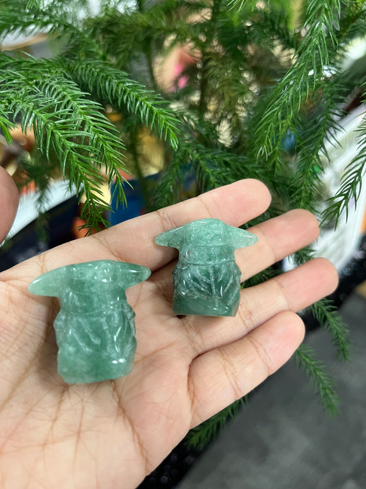 Green Aventurine Baby Yoda