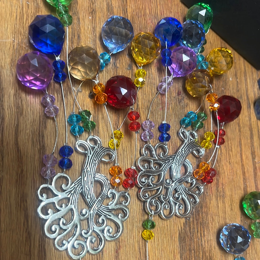 7 Chakra Tree of Life Sun Catcher