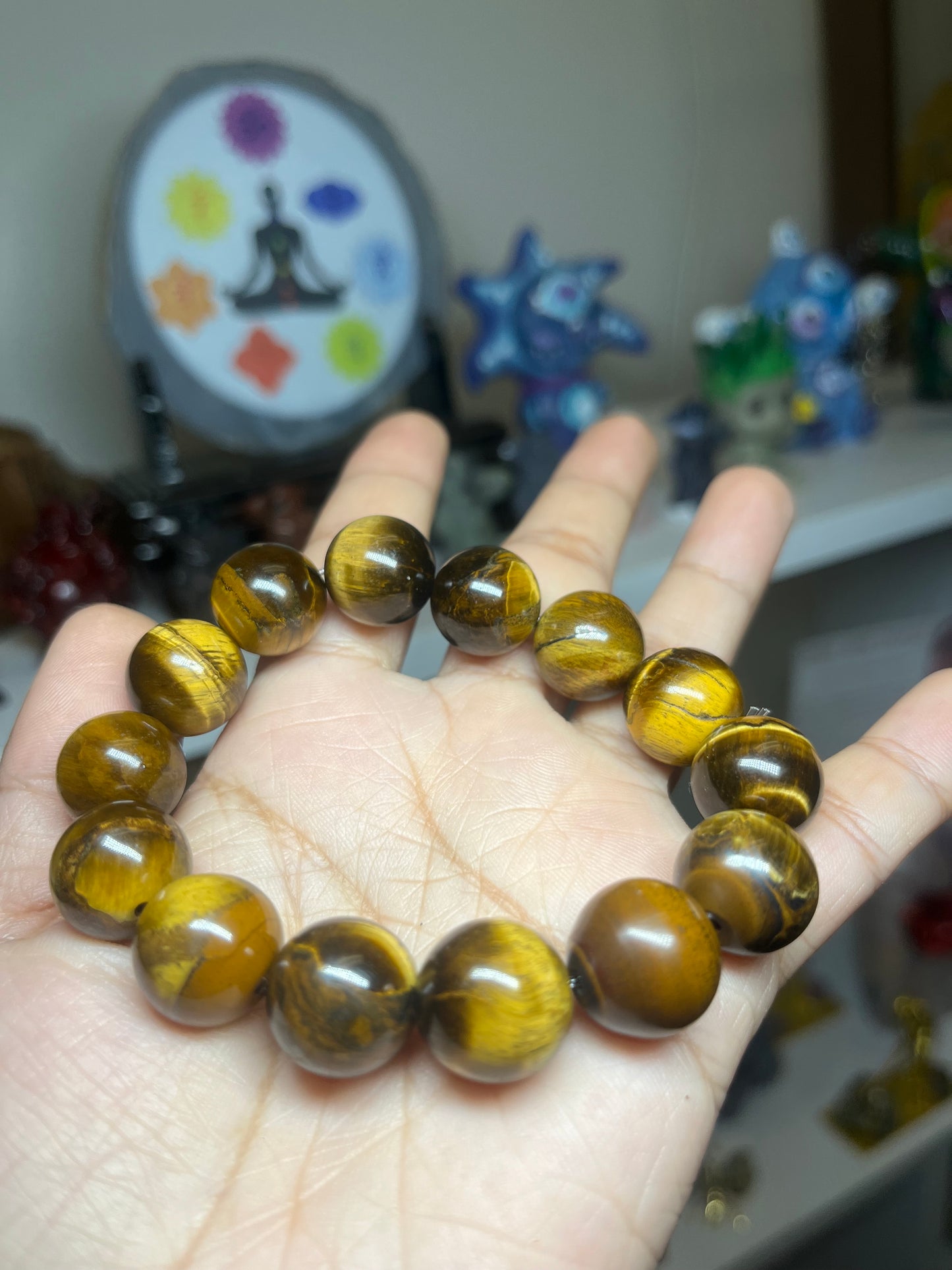 Mixed Tiger Eye Bracelet ( 8 mm or 10 mm)