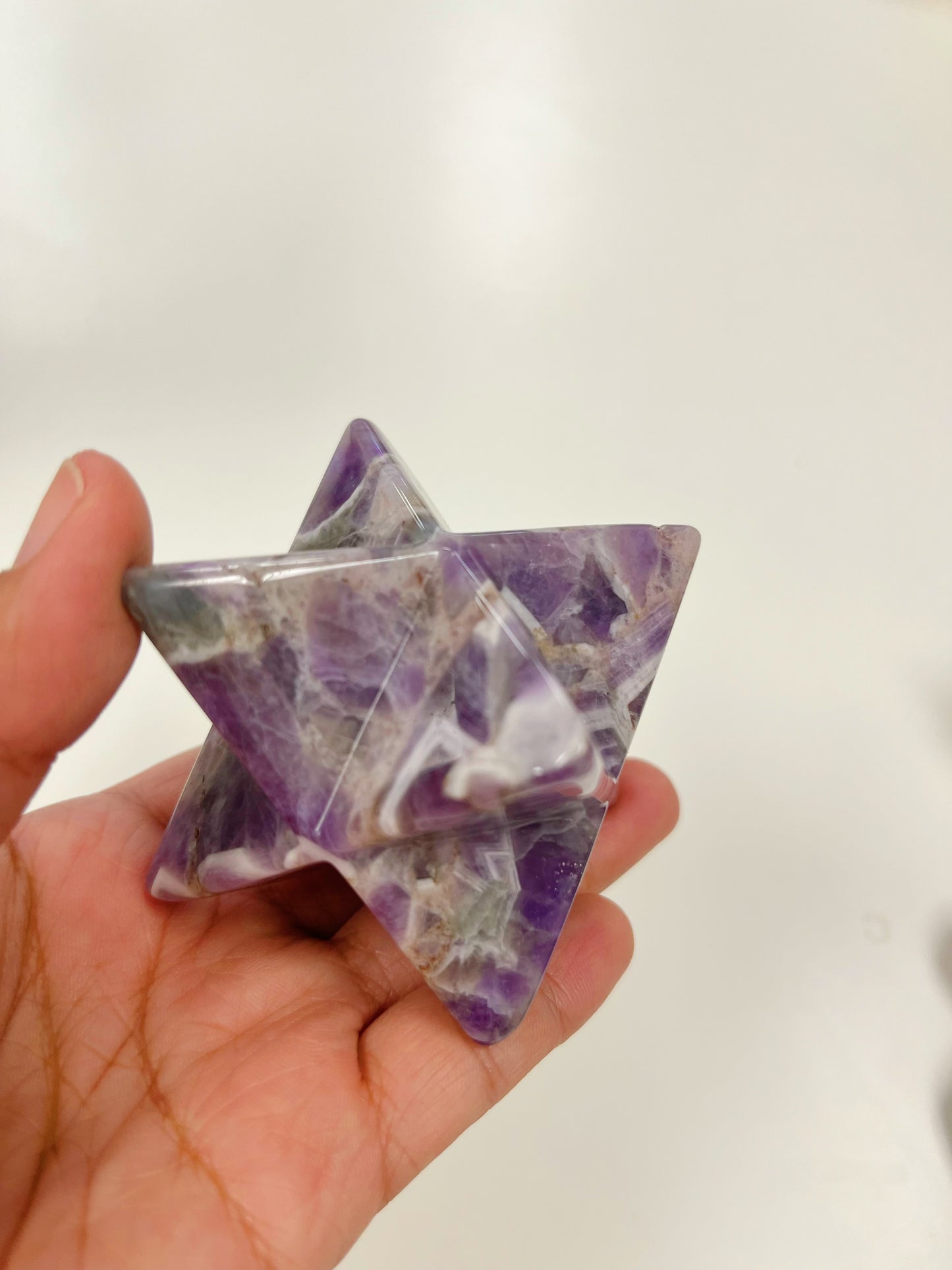 Merkaba Crystal Carving