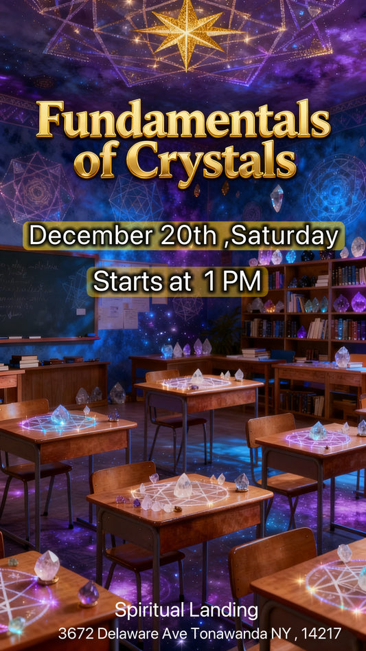 FREE Fundamentals of Crystal and Crystal Grids Class Tickets