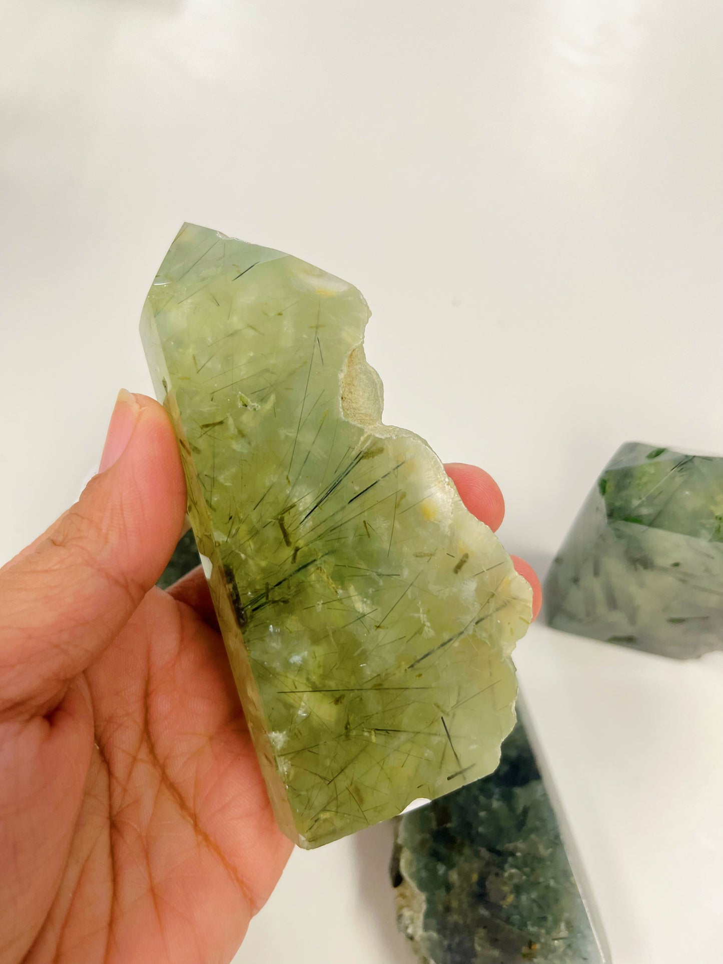 Prehnite tower