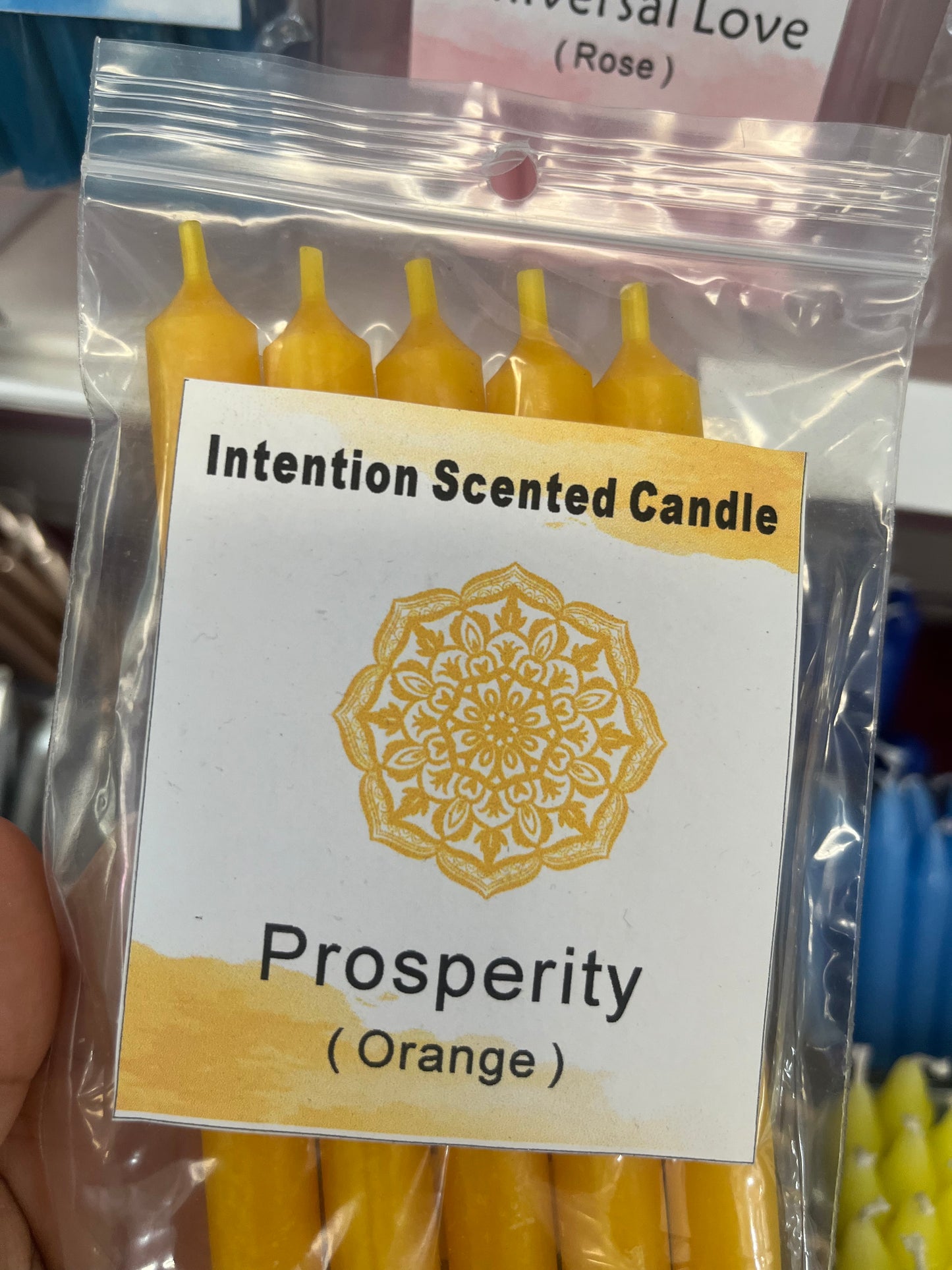 Intention Scented Ritual Candle magic candle