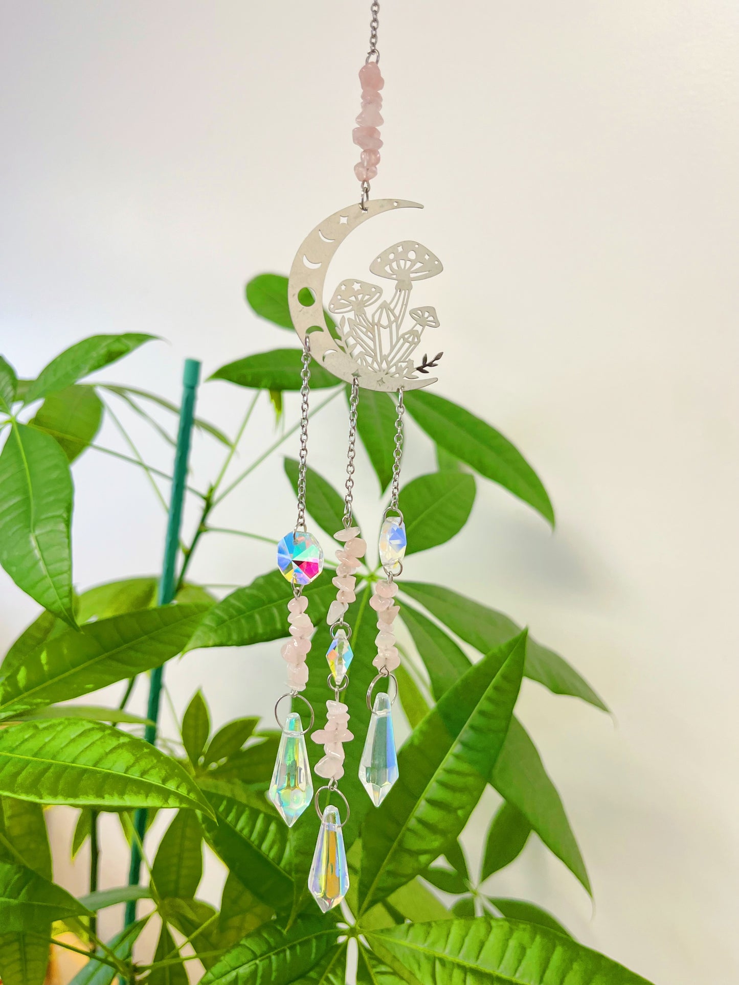 Mushroom Moon Suncatcher