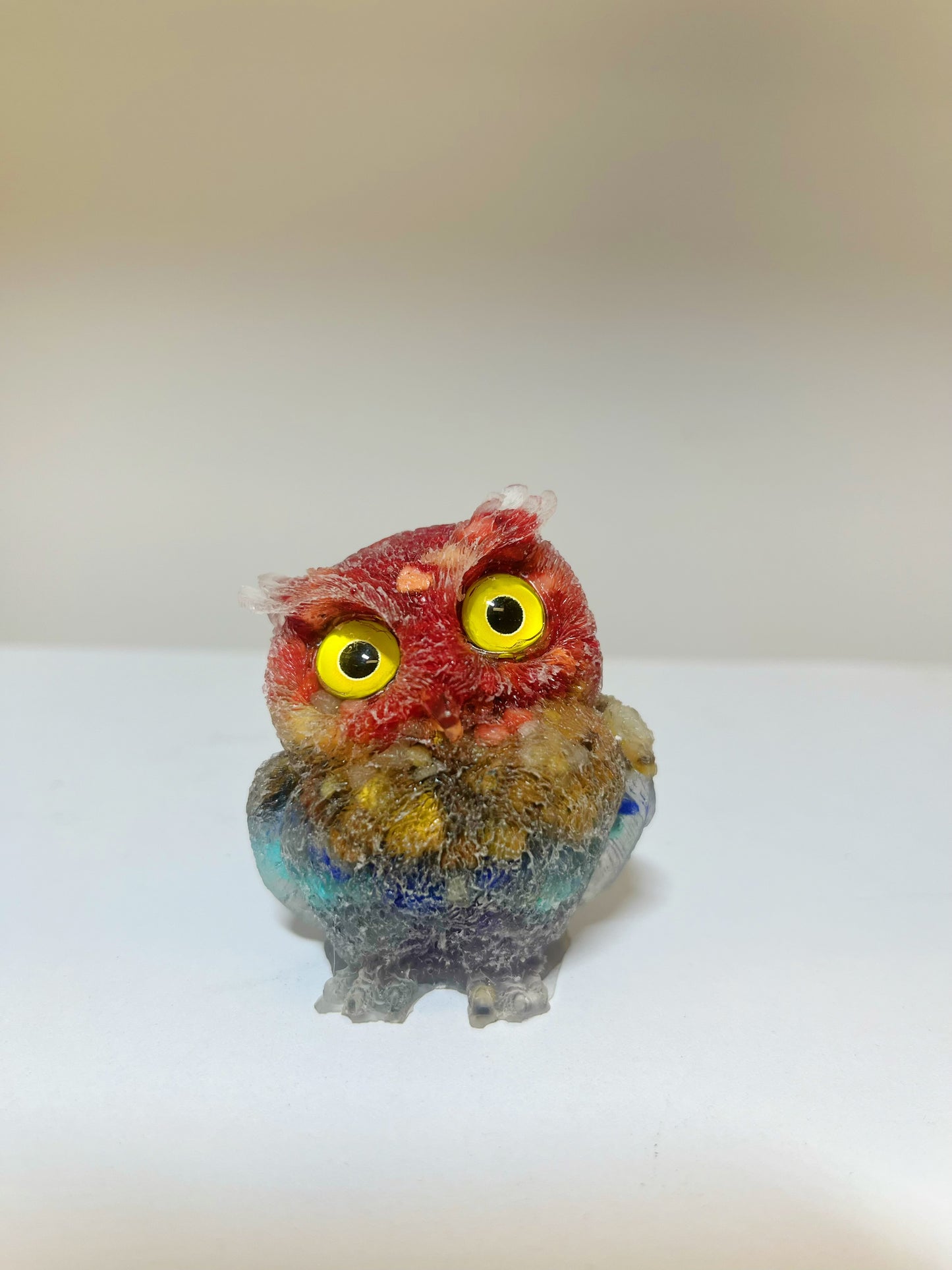 Resin Owl Carvings