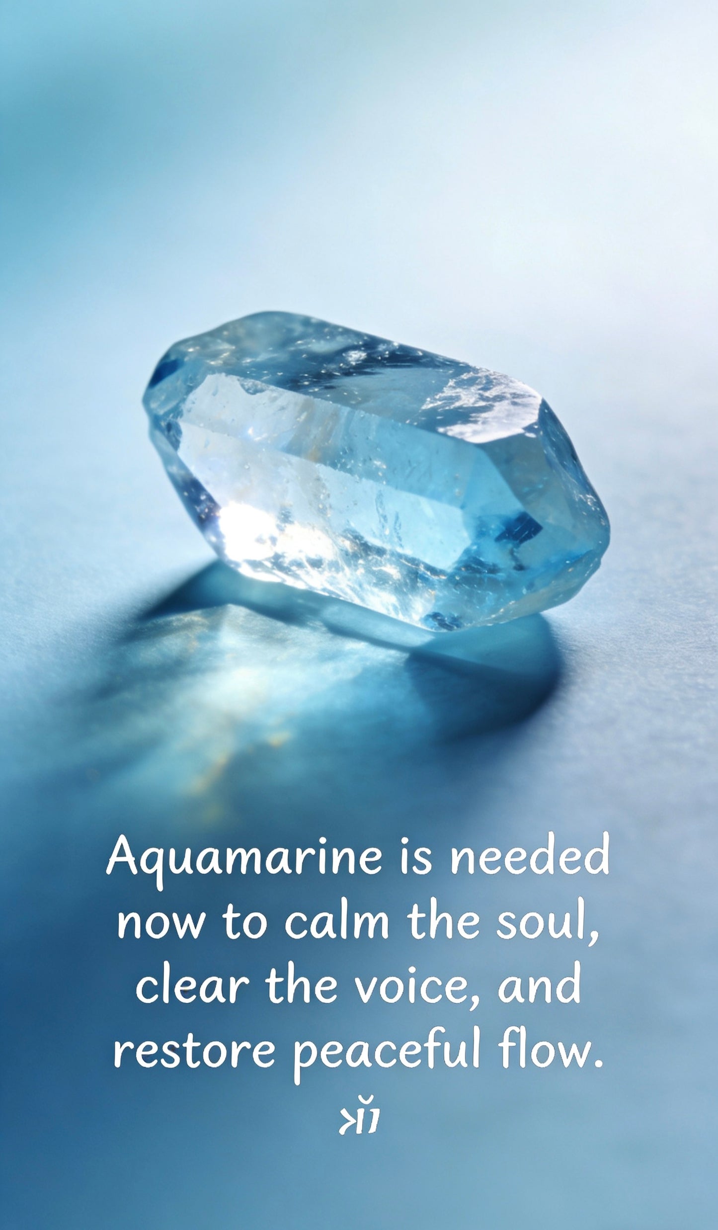 Aquamarine Bracelet Faceted