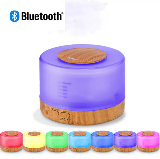 Essential Oil Diffuser 7 Color LED with Bluetooth Speaker