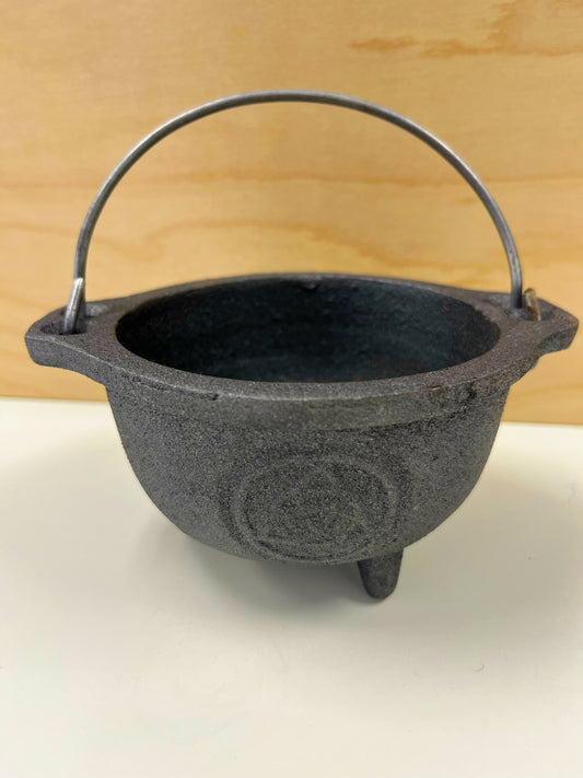 Cast Iron Cauldron Bowl