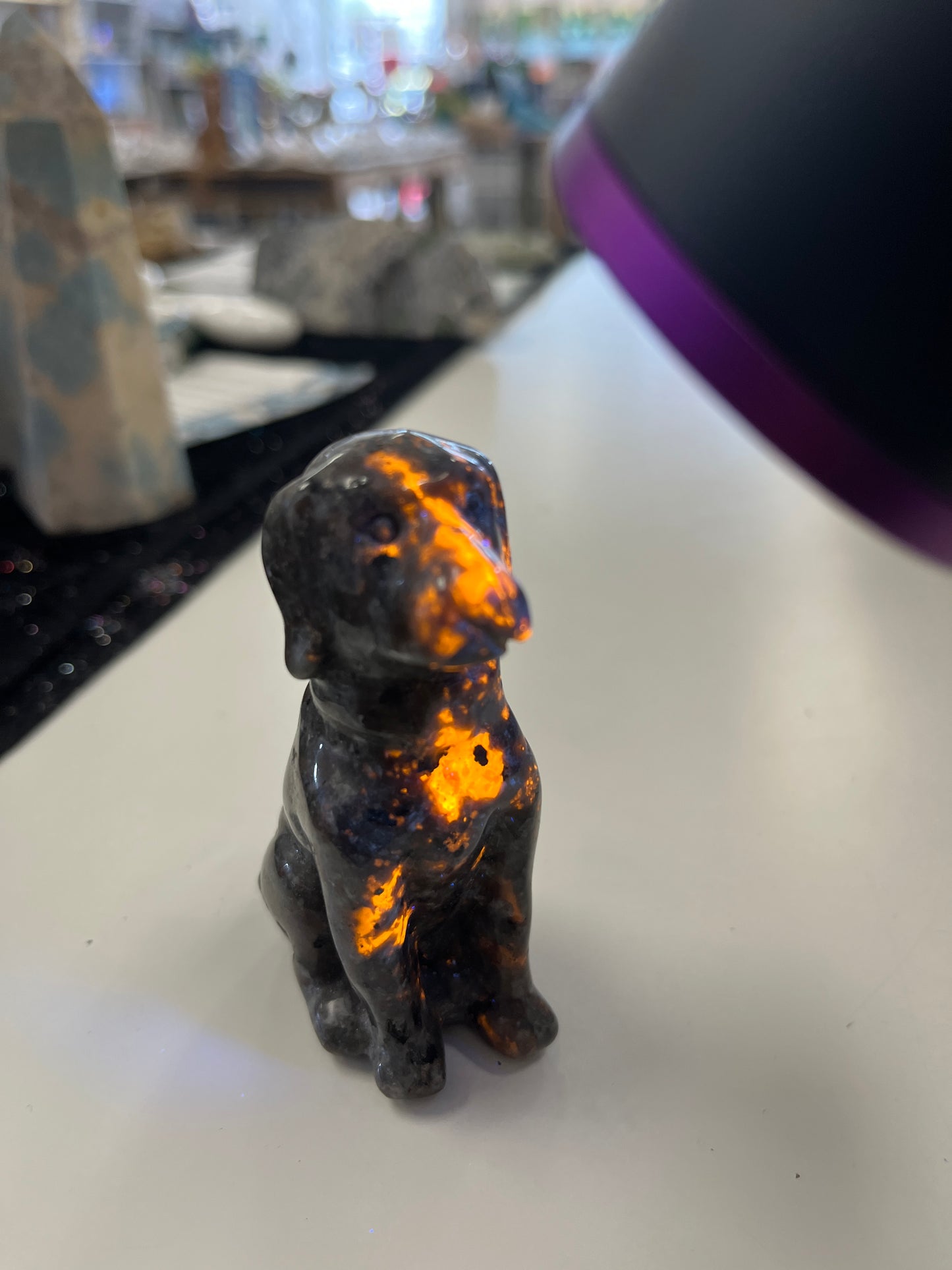 Yooperlite Dog Carvings