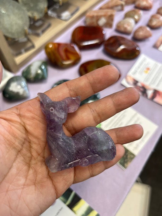 Fluorite Deer