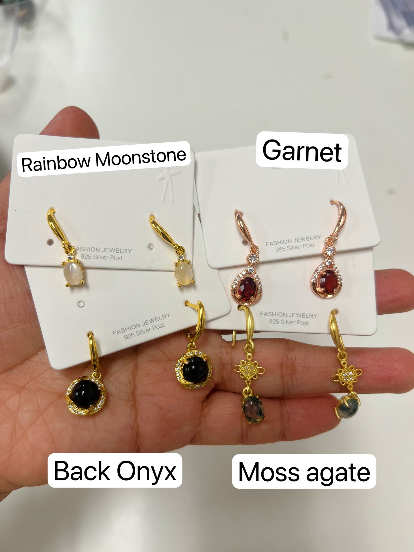 Crystal Earring handmade