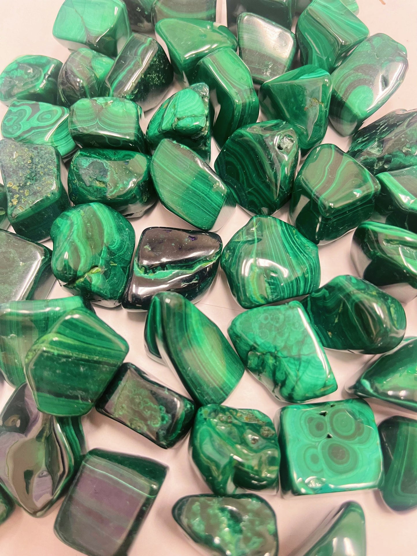 Malachite Tumbled