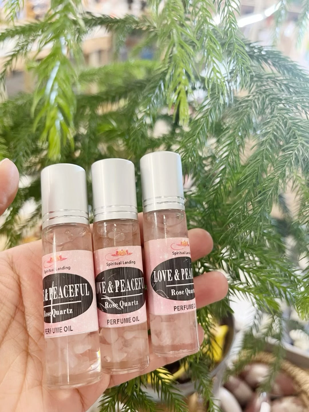 Crystals Intentions Roll On Oil