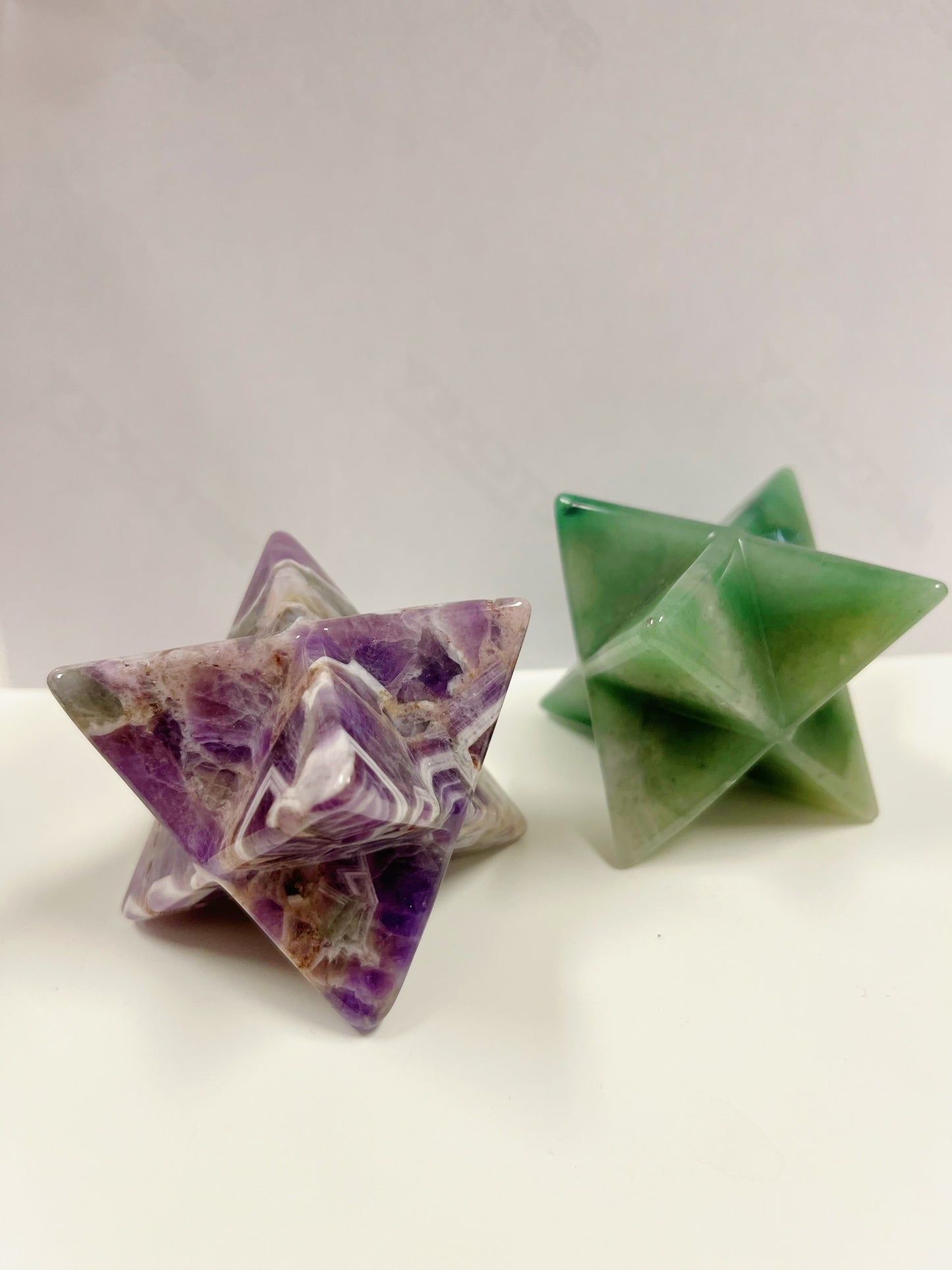 Merkaba Crystal Carving