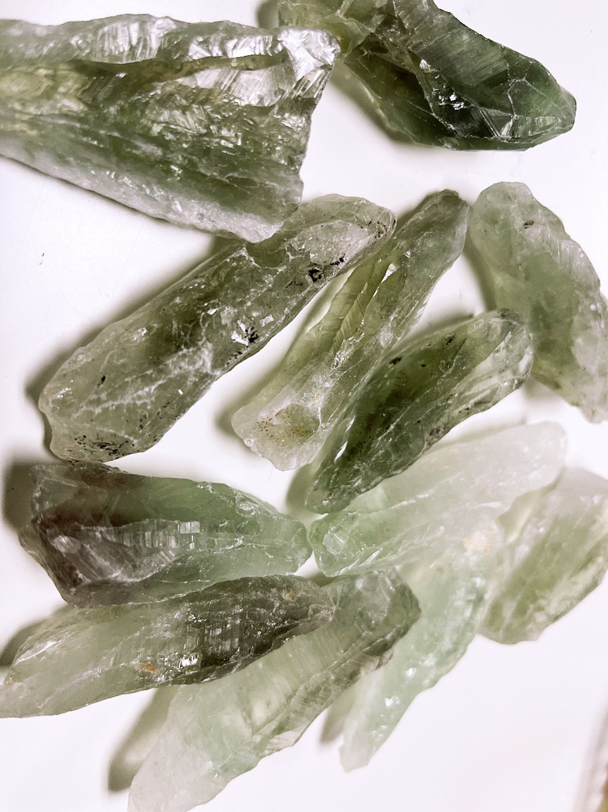 Prasiolite Green Quartz Rough – Spiritual Landing